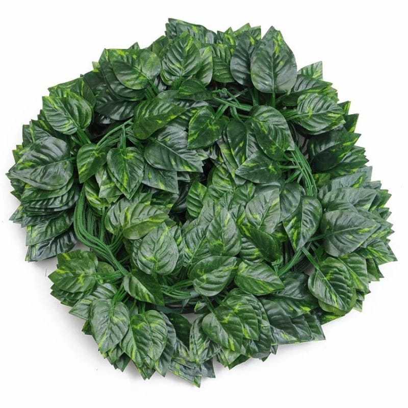 Daun rambat srigading dekorasi lamaran bunga artifisial