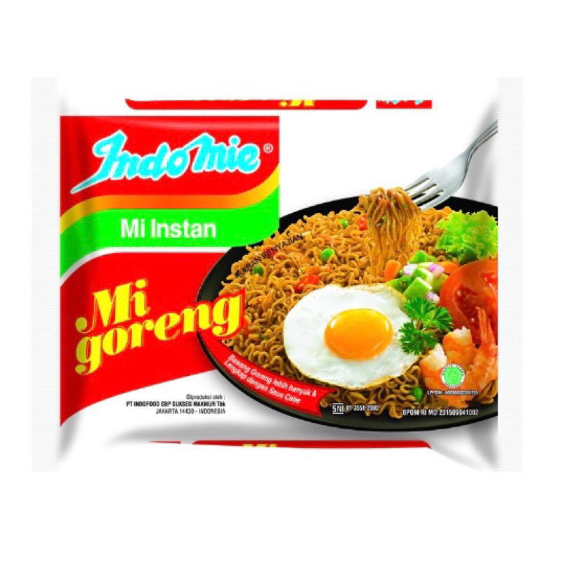 

Indomie Goreng Mie Instan 84gram