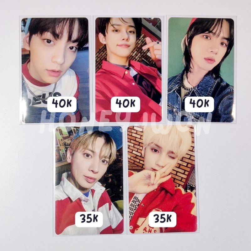 BACA DESKRIPSI - TOMORROW X TOGETHER PC PHOTOCARD DECOKIT 2022 SELCA YEONJUN SOOBIN BEOMGYU HUENINGK