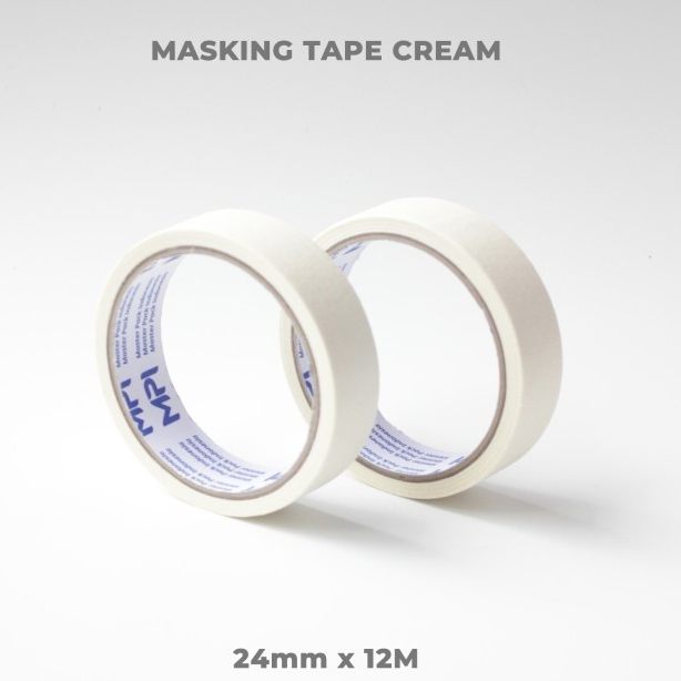 

[Z271] Lakban Kertas 1 Inch Masking Tape Solatape Detailing 24MM