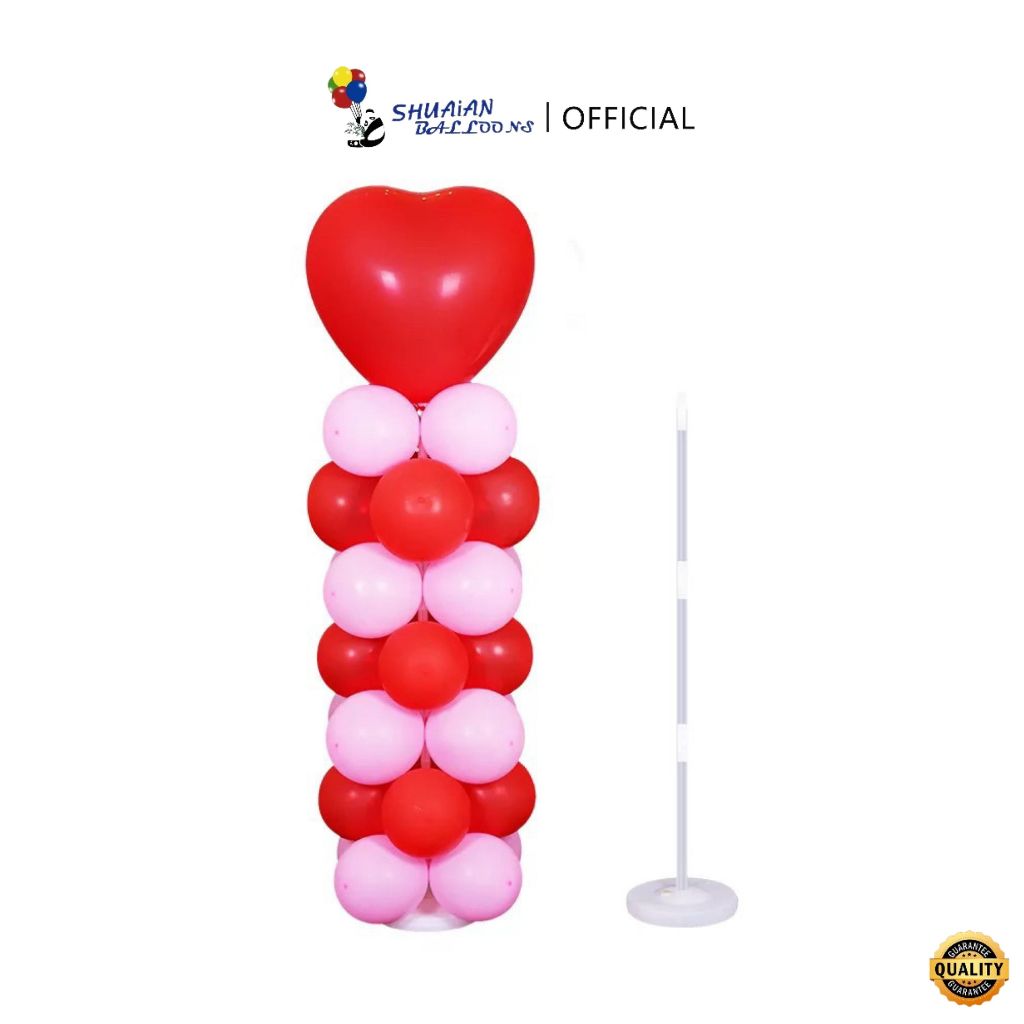 SHUAIAN Standing Balon Ukuran 90 cm / tiang balon / Tiang Dekorasi / 90 Cm Dekorasi Ulang Tahun