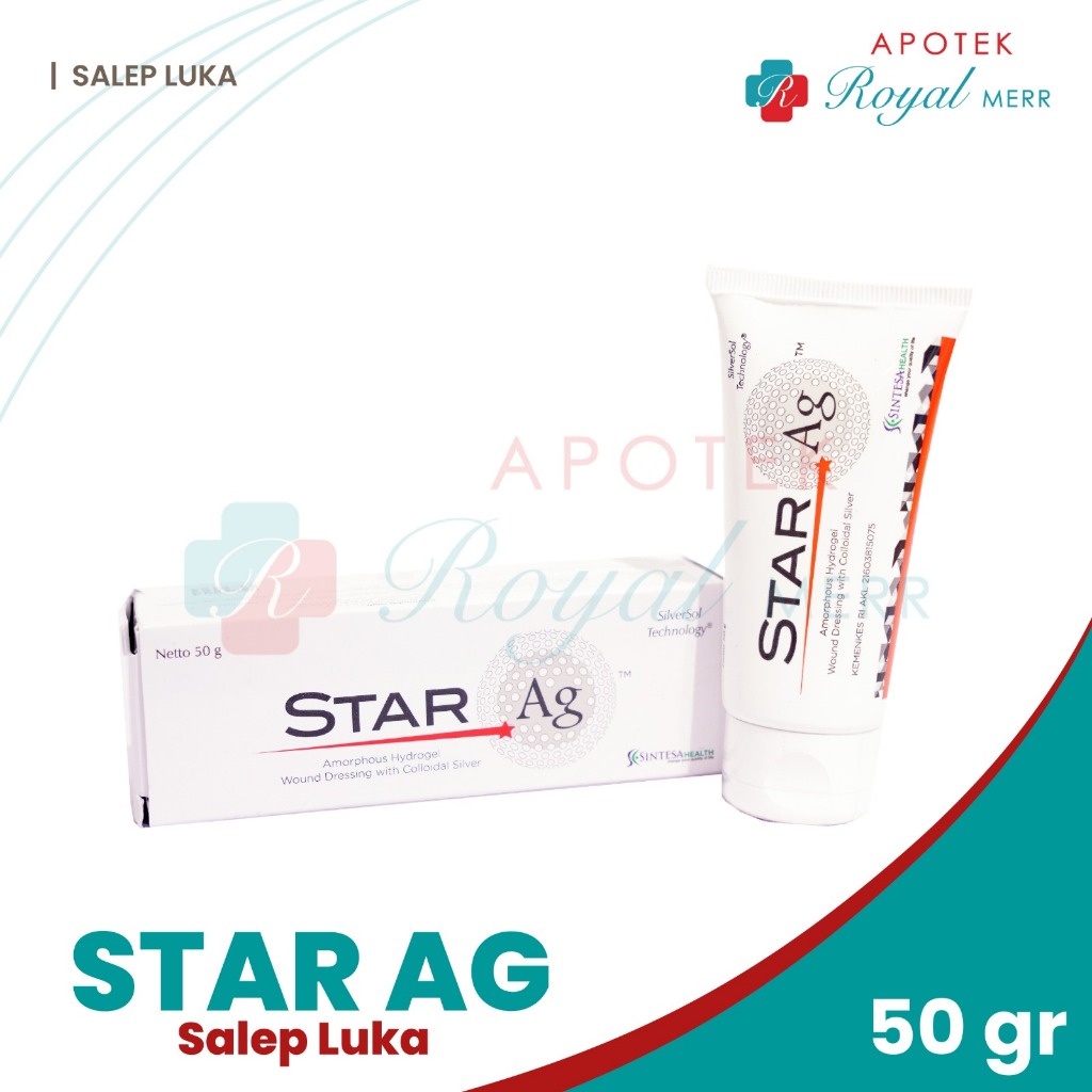 STAR AG GEL 50 G Untuk Perawatan Luka