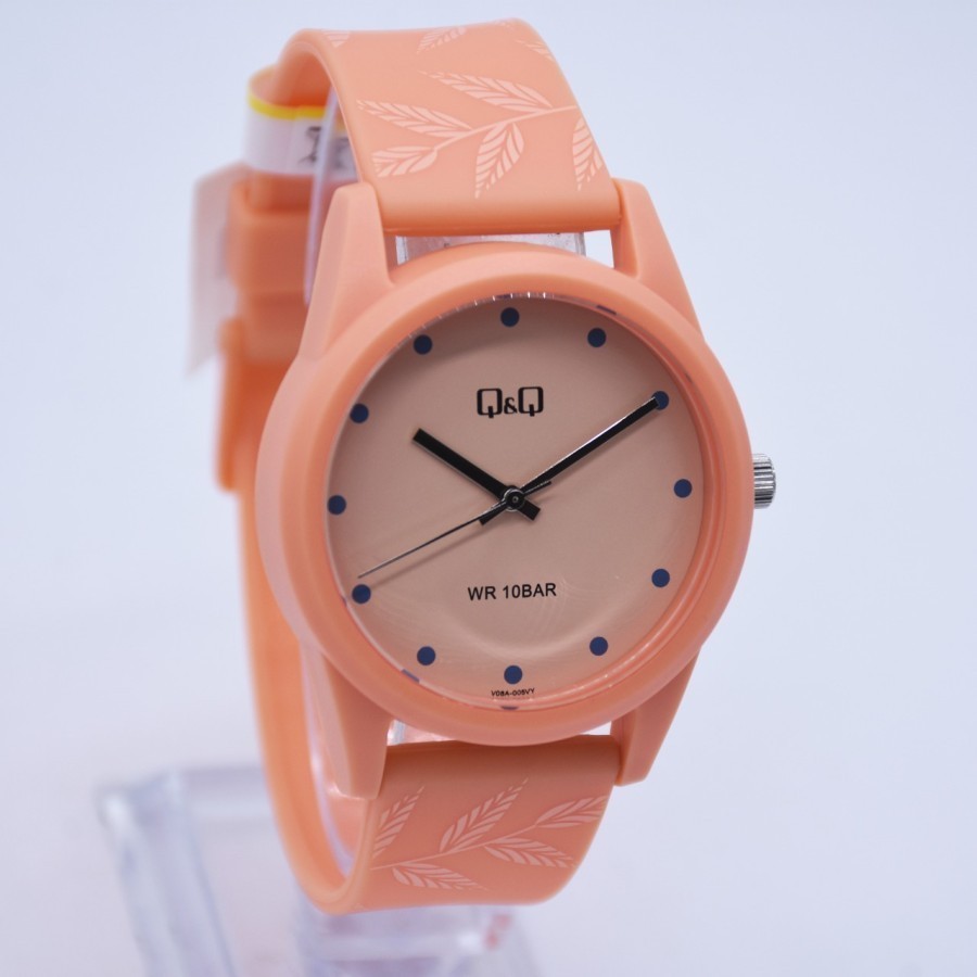 QQ V08A-005VY-Jam Tangan Wanita Analo Original-Garansi Resmi
