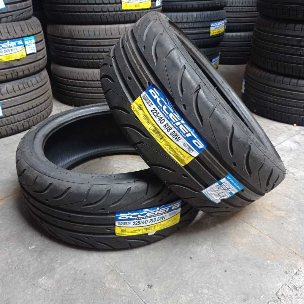 Ban Mobil Semi Slick Ring 18 Accelera 225 40 R18 Ban Accelera 651 Sport
