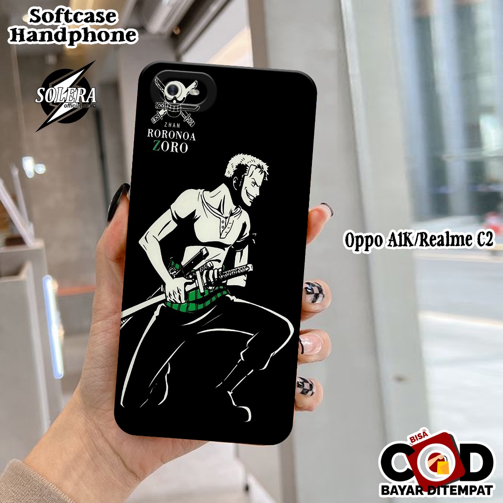 Case Oppo A1K/C2 Softcase Oppo A1K/C2 Terbaru Silikon Pro Camera Fashion Case Anime Cover Hp Kesing 