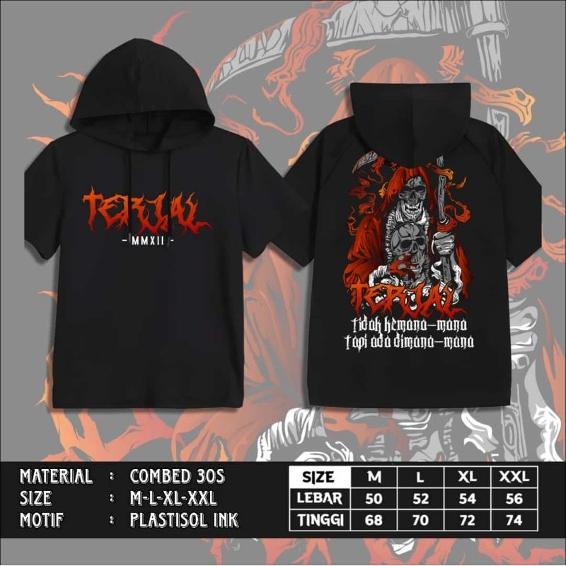 TS HOODIE TERJAL - TS HOODIE TERATE JALANAN - TS HOODIE KEKINIAN
