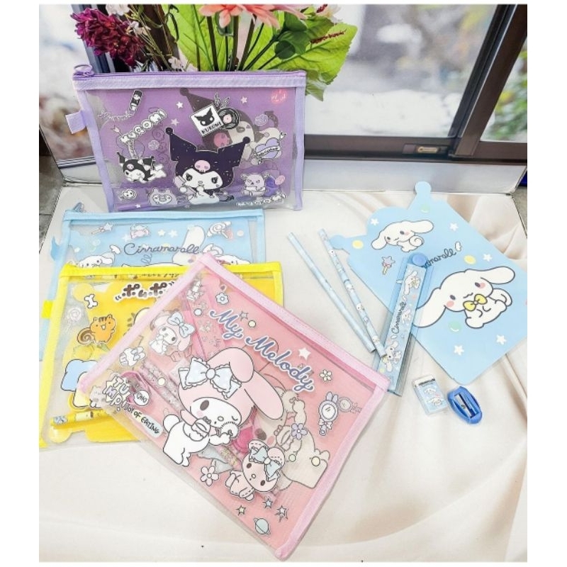 

Pouch set alat tulis/set alat tulis