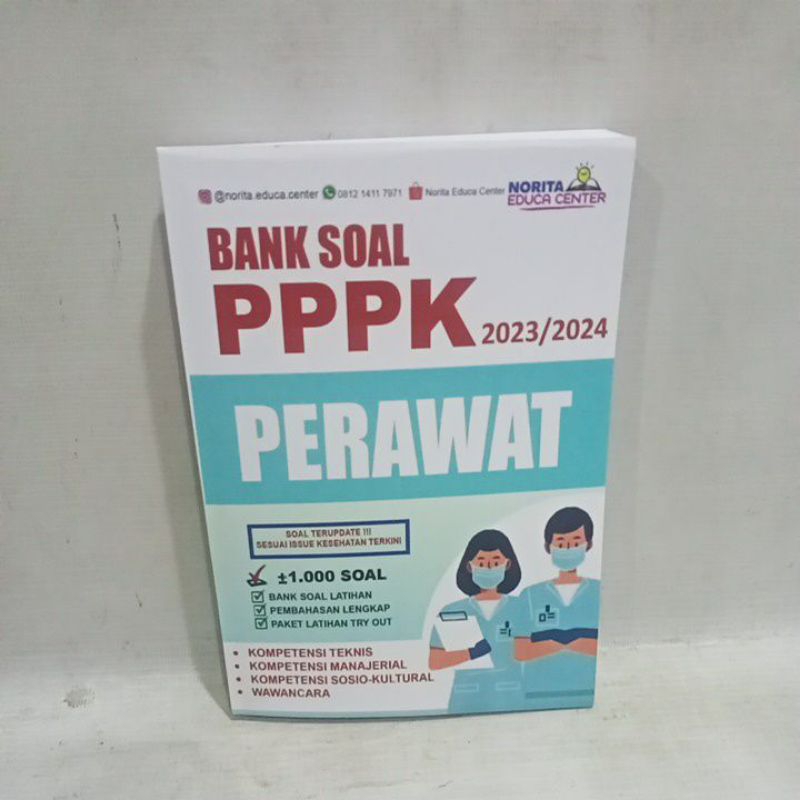 buku soal pppk terbaru untuk perawat tahun 2023 2024