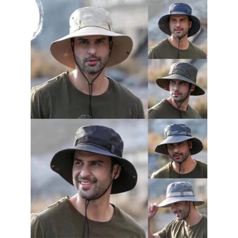 Topi Rimba Import Bahan Polyester_ Topi Pria dan Wanita_Unisex