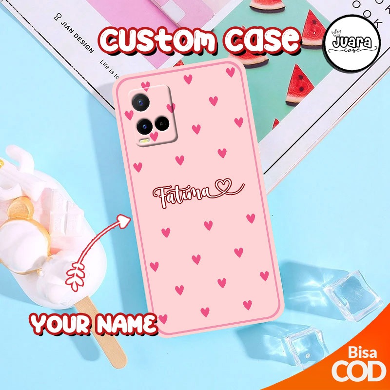 Case Custom Nama [MNL] Softcase V*vo | O*po | Re*lme | Infi*ix | Sa*sung | Re*mi | iph*ne | Case Cus