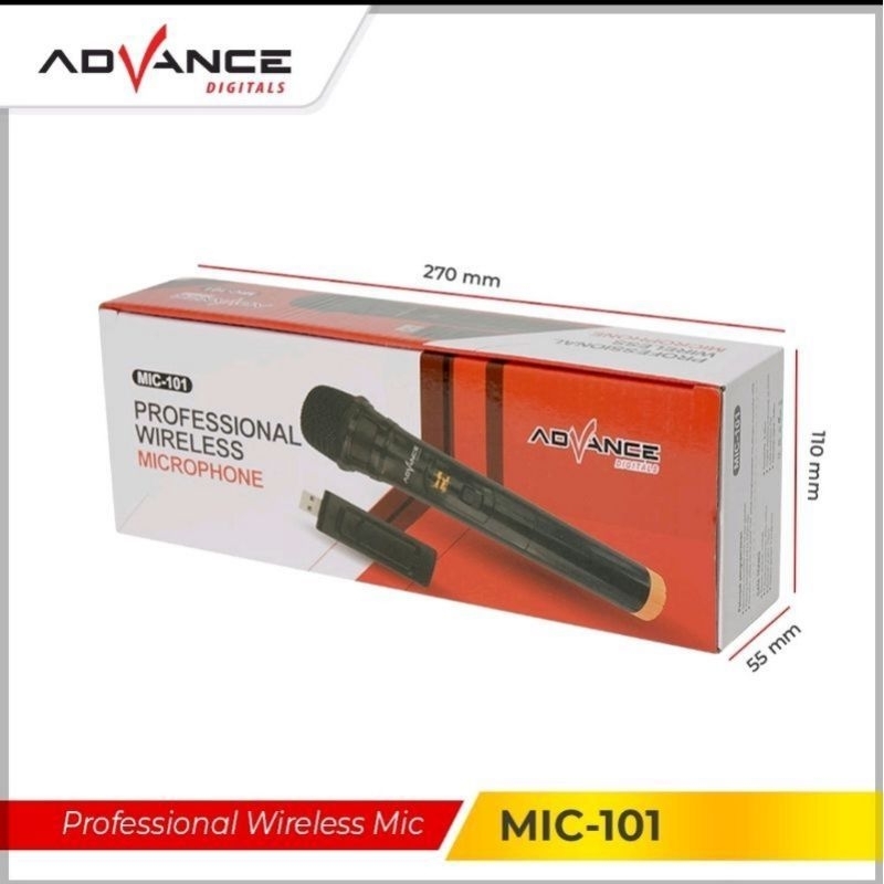 Mikrofon Bluetooth  - mic wireless advance [TG] microphone advance Bluetooth