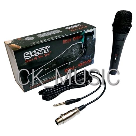 MIC SONY SN909 GOLD EDITION ,MICROPHONE KABEL SONY SN909 EDITION, SONY SN 909 GOLD EDITION ,MIC KABE