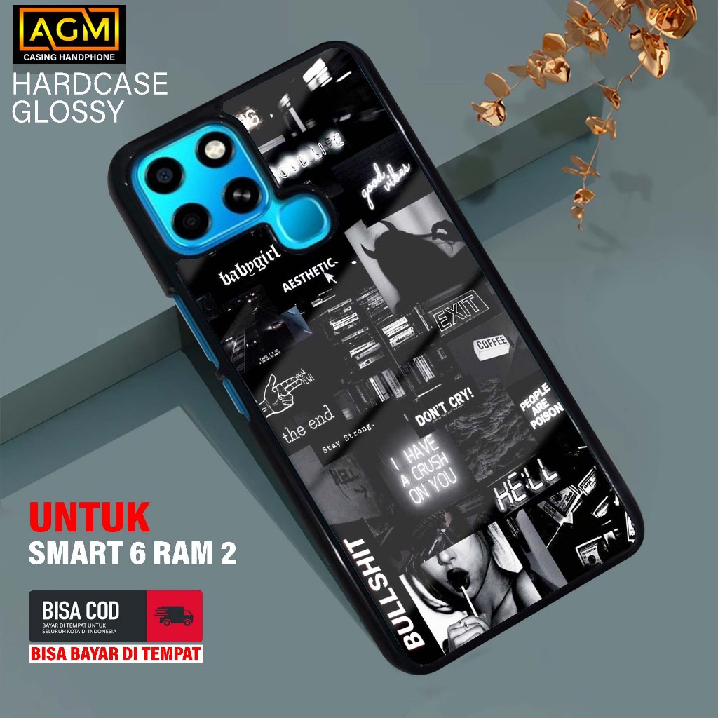 Case Infinix Smart 6 Ram 2 [Aest4] Casing infinix - Case Hp infinix Smart 6 Ram 2 Smart 6 Ram 3 Smar