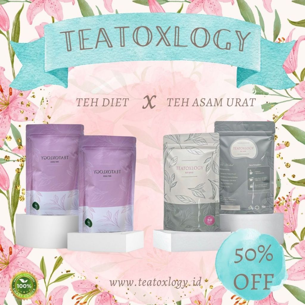 

Teatoxlogy Diet X Asam Urat (Combo Package 1+1 )