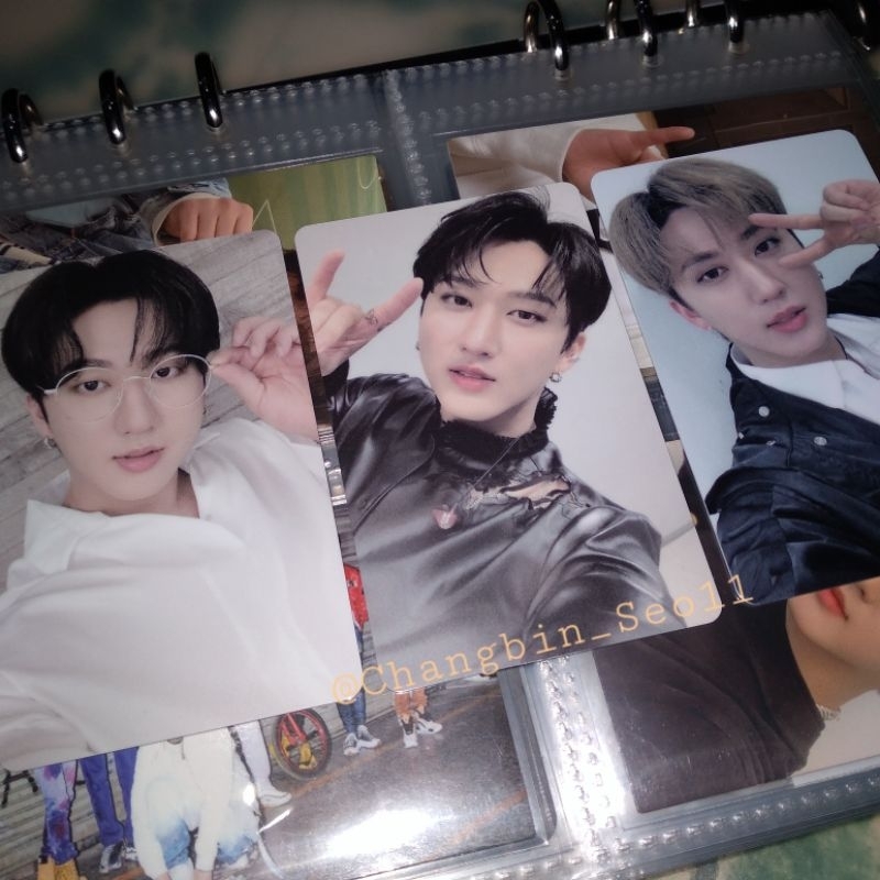 ld wg changbin lucky draw abin wolfgang noeasy swkr soundwave kacamata jumatan lonely st stray kids 