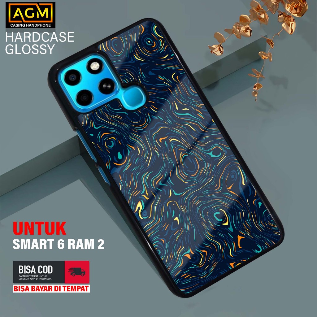 Case Infinix Smart 6 Ram 2 [MRBL] Casing infinix- Case Hp infinix Smart 6 Ram 2 Smart 6 Ram 3 Smart 