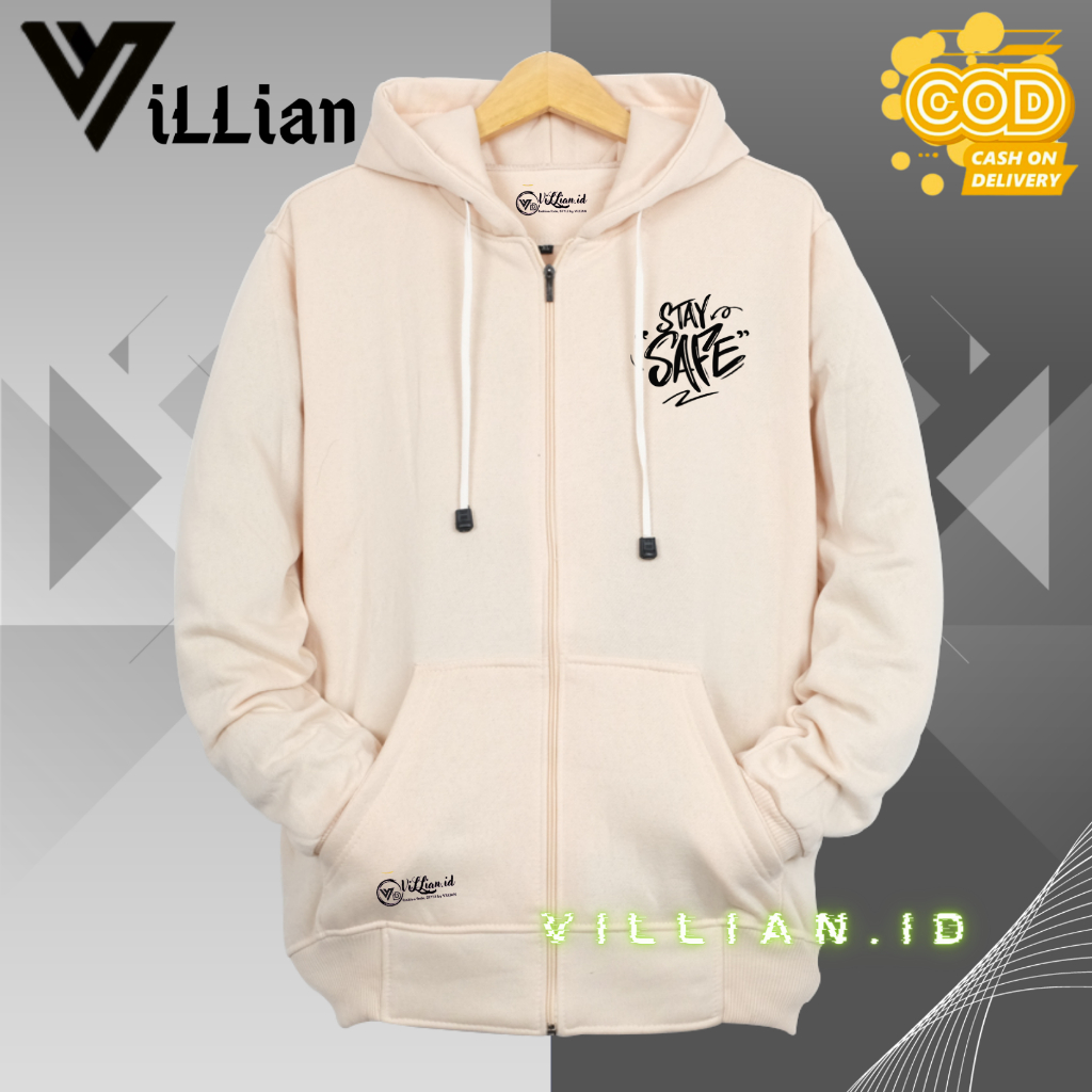 LIMITED Jaket Polos Zipper Hoodie Resleting M L XL XXL Hijau Botol Pria Wanita Original MrDee