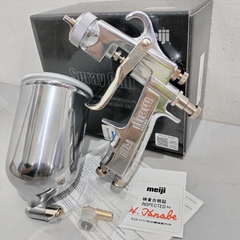 SPET DECO "MEIJI" F110 TABUNG ATAS, 100% ORIGINAL|| SPRAYER GUN MEIJI MADE IN JAPAN