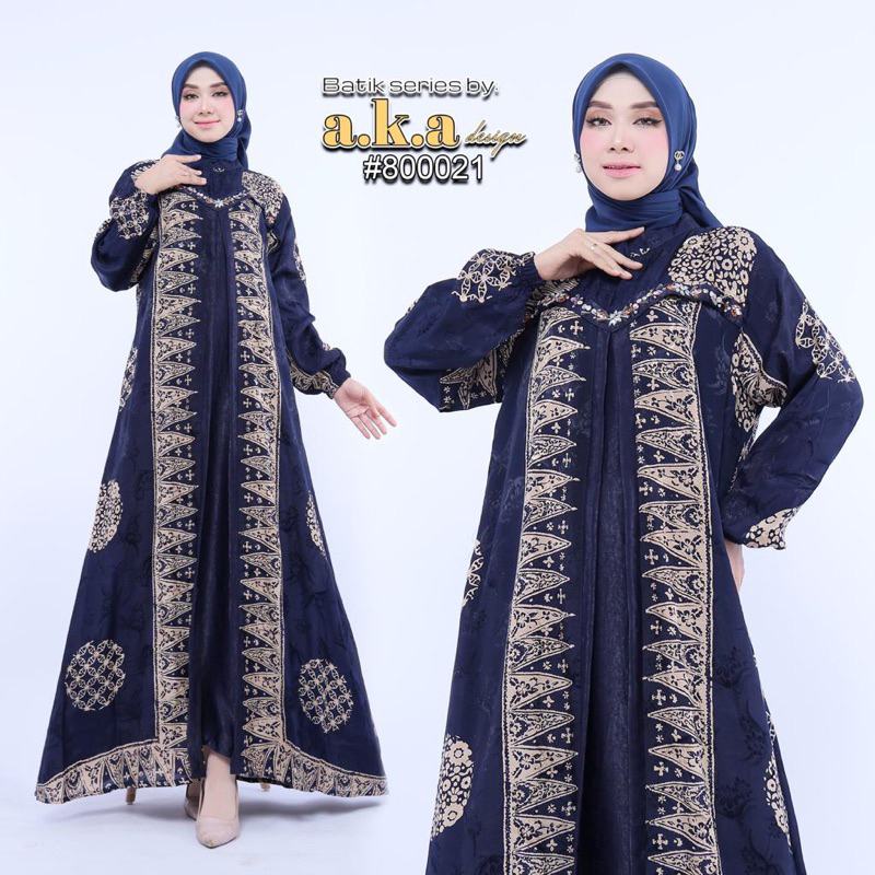 GAMIS BATIK BABY SUTRA MIX PAYET by AKA DESIGN