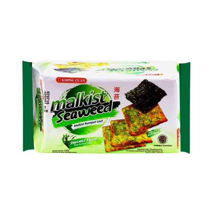 

Khong Guan Malkist Seaweed 135gr