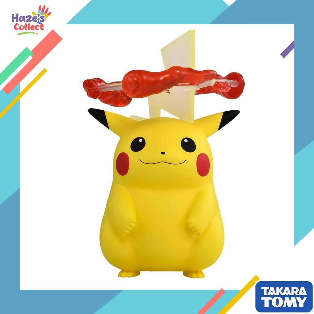 Pikachu Pokemon Moncolle Gigantamax Takara Tomy Hyper Size