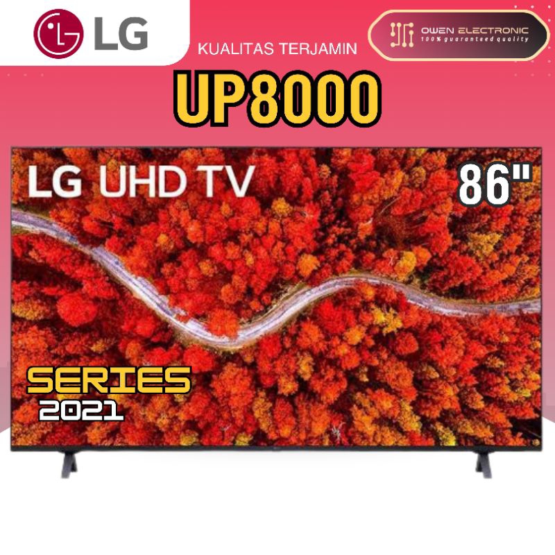 TV LG 86 inch 86UP8000 4k smart