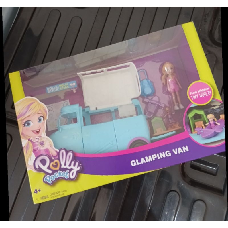 polly pocket glamping van, mainan polly pocket, polly pocket jadul, mobil polly pocket, van polly po