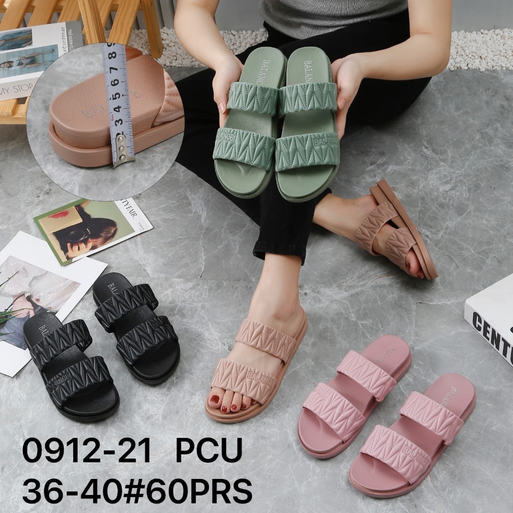 SANDAL BALANCE SLOP WANITA KARET JELLY PREMIUM TERBARU