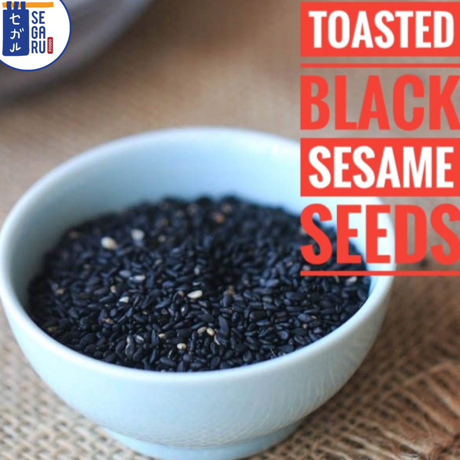 

☍☌✵❂ Wijen Hitam Sangrai Sushi| Roasted Black Sesame Seeds