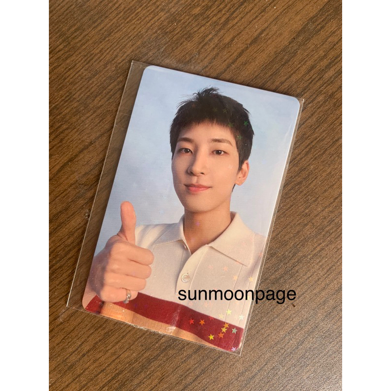 PHOTOCARD WONWOO POB WVJ ALWAYS YOURS