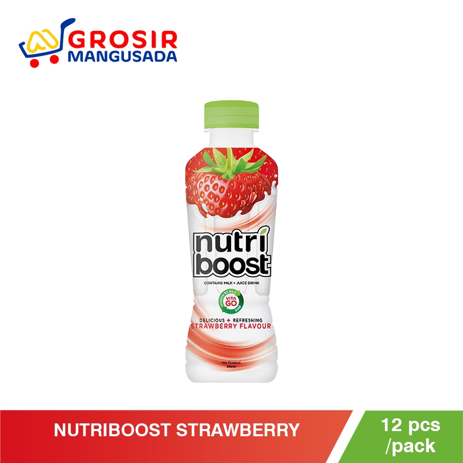 

Nutriboost Strawberry Pet 300 ml Harga Grosir 6 pcs