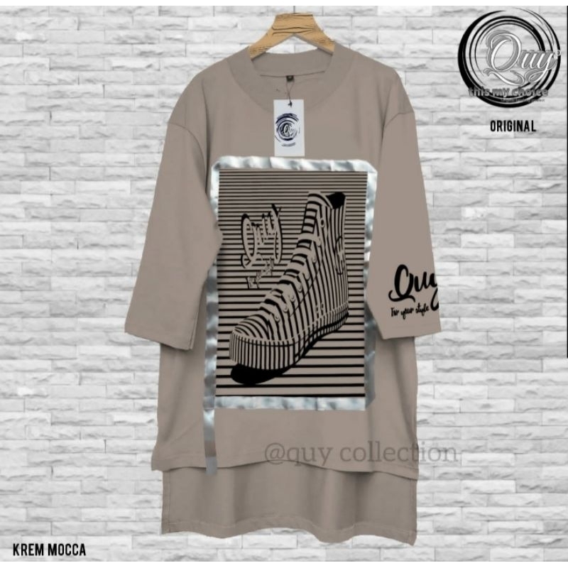 Oversize wanita by quy collection/kaos oversize