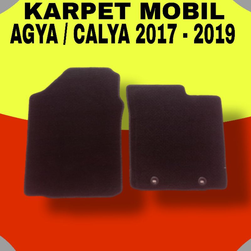 karpet mobil agya/karpet mobil calya/karpet depan agya/karpet depan calya/alas kaki mobil agya/alas 