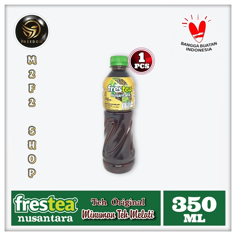 

Frestea Nusantara Teh Original Botol Plastik Pet - 350 ml (Kemasan Satuan)