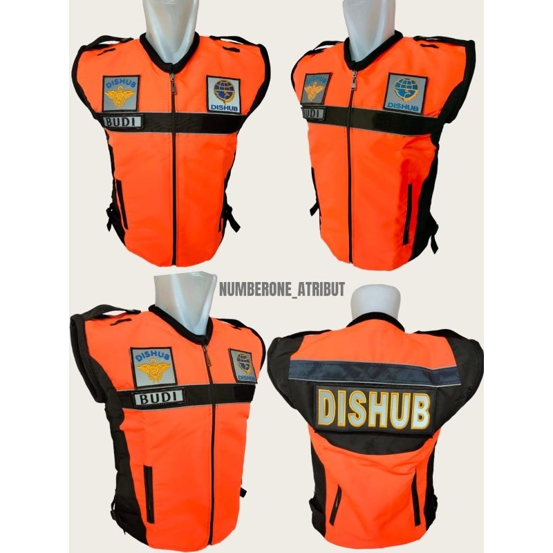 rompi taslan waterproof dishub terbaru