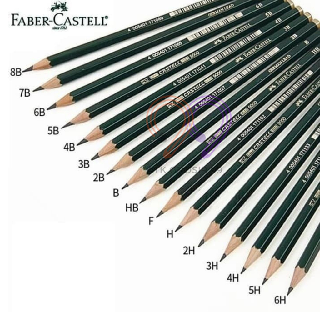 

Pensil Faber Castell 9000 HB 2B 6H 3H 7B 6B H 8B 5B B 3B 2H F 4B Pensil Ujian Sketsa Terlaris
