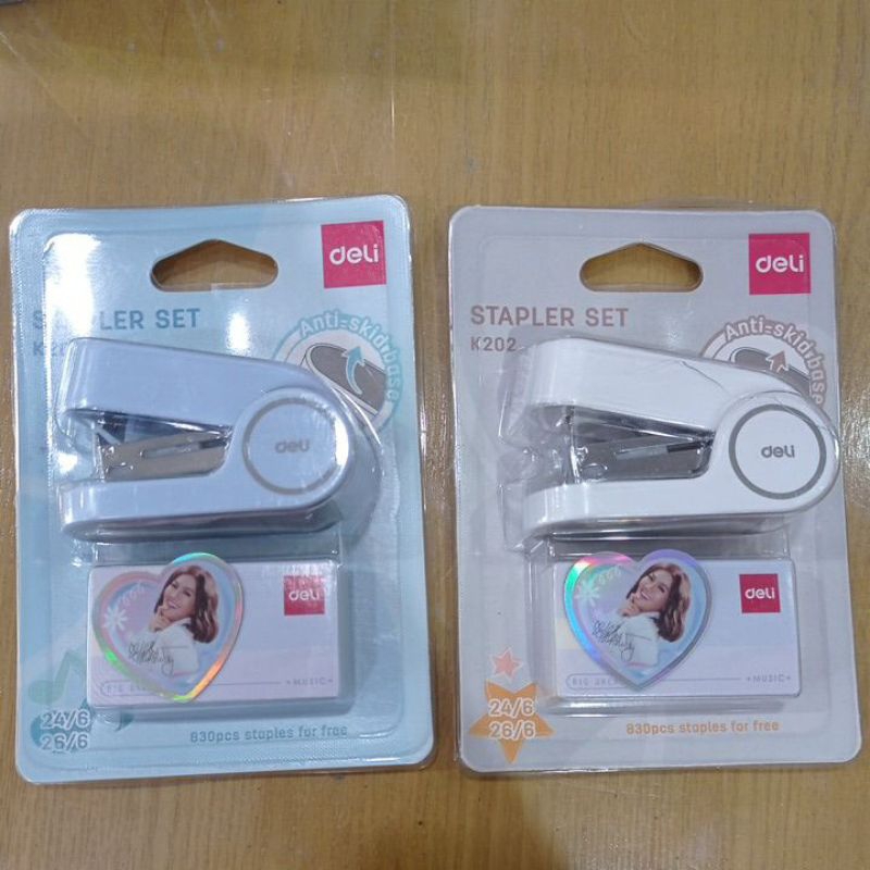 

stapler mini deli ck202 + isi no. 0012