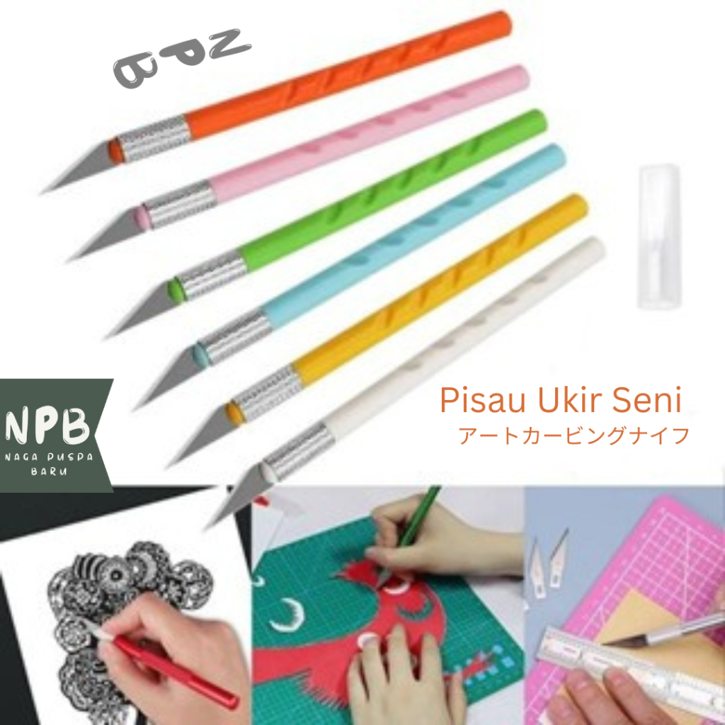 

Pisau Ukir Seni Kerajinan Tangan - DIY Craving Cut Art Knife