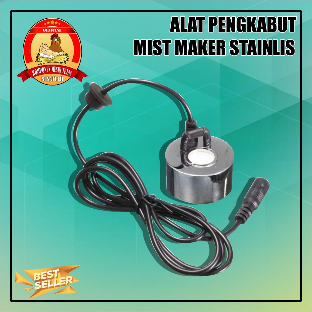 Mesin Kabut Mist Maker Humidifier Ultrasonic Stenlis