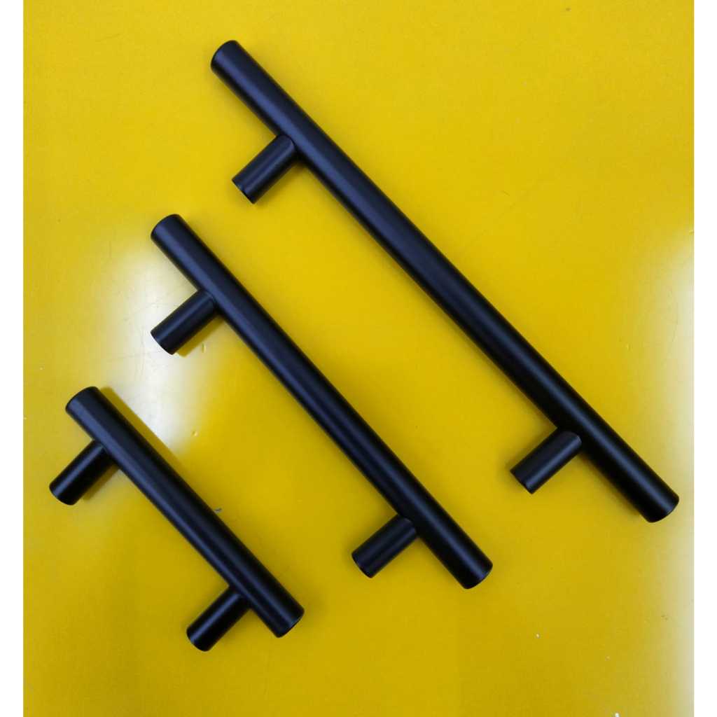 FURNITURE HDL DEKKSON FH D208 12X200X128MM MATT BLACK