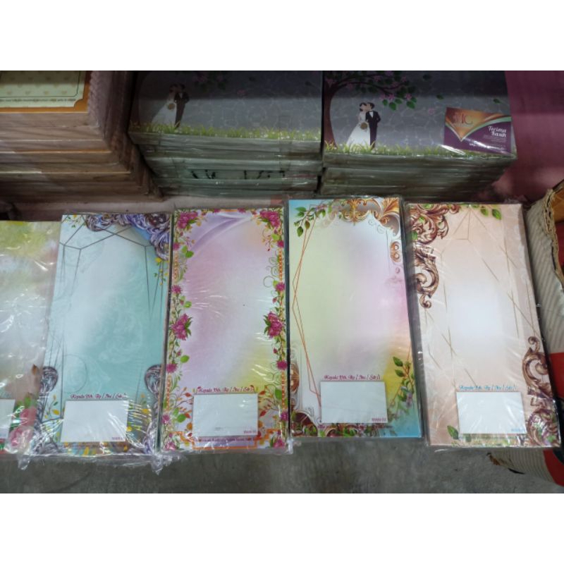 undangan kosong / blanko undangan