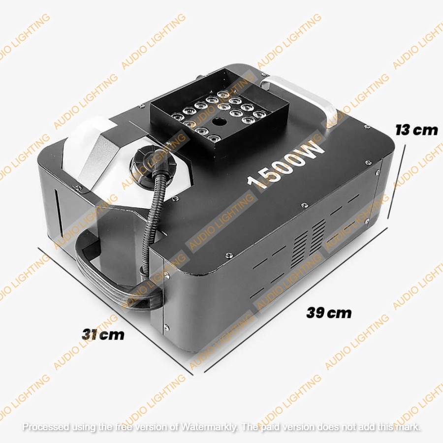 Smoke machine 1500w fog machine Mesin asap led 1500w