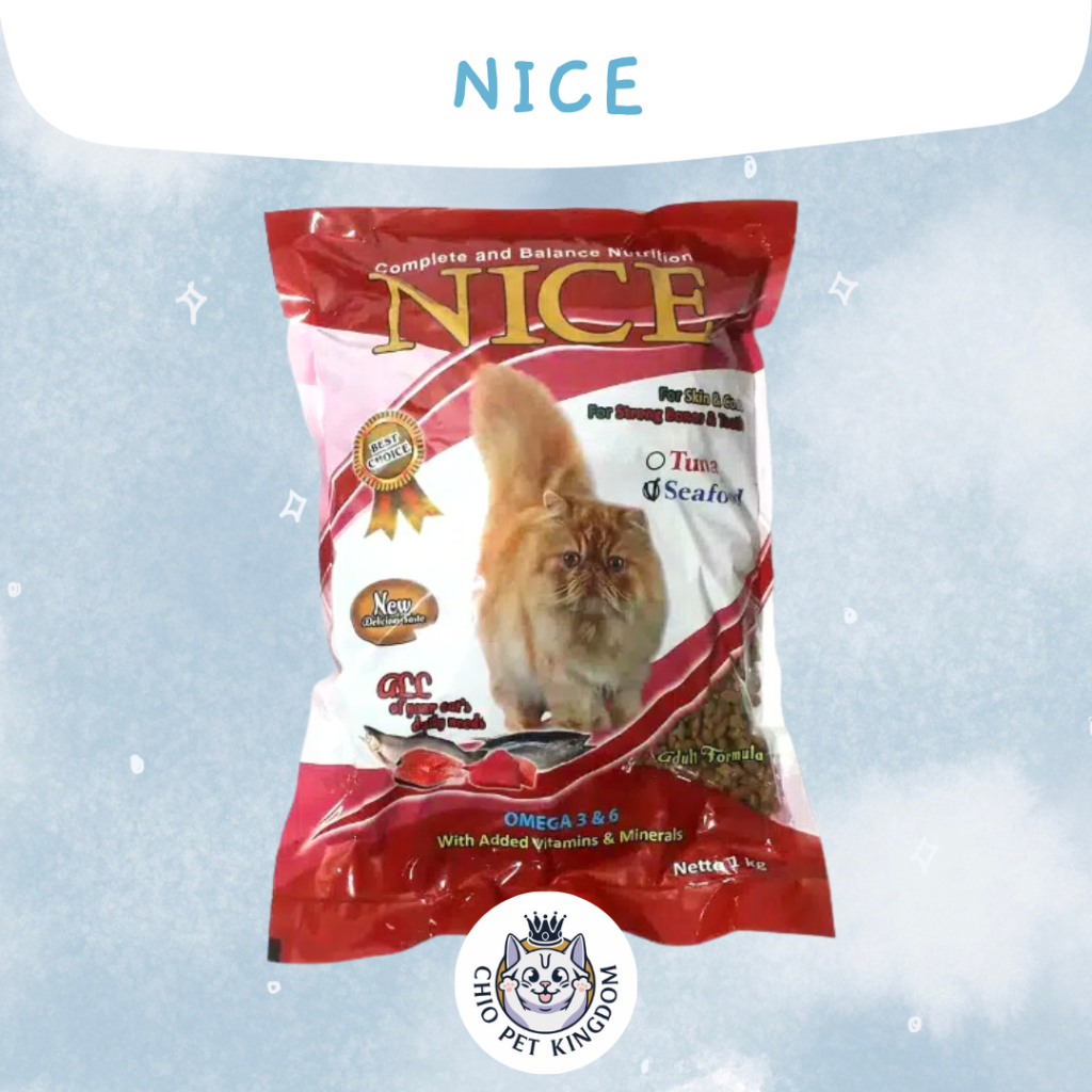 Nice Makanan Kucing / Nice Cat Food / Makanan Kucing Murah