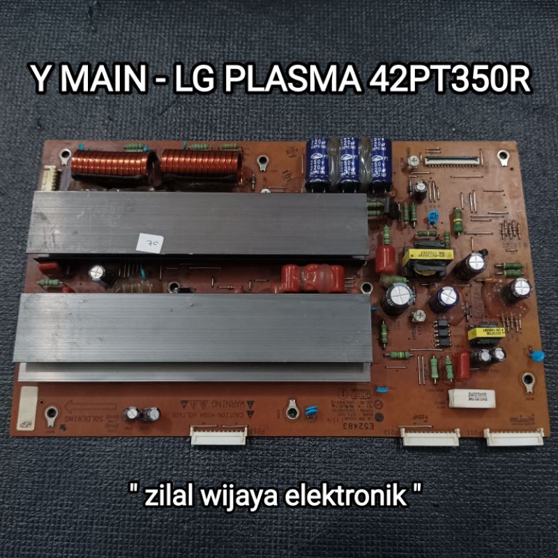LG 42PT350R - Y MAIN - Y SUS - LG PLASMA TV - MESIN TV - TV PLASMA LG