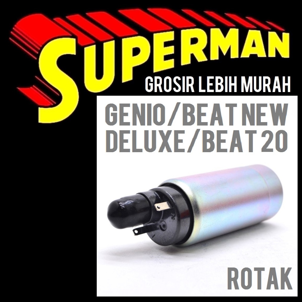 (19E)  ROTAK GENIO KOJ beat new beat new deluxe 2020 dinamo full pump ber garansi kualitas ori asli 