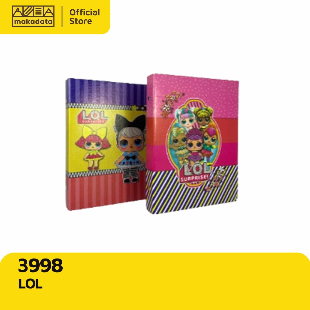

BUKU BINDER NOTE A5 HARDCOVER MOTIF KARAKTER LOL
