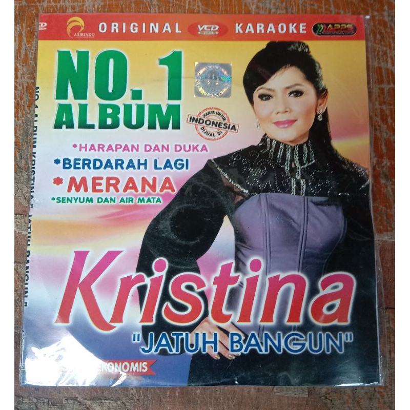 Kaset Vcd original lagu Album kristina
