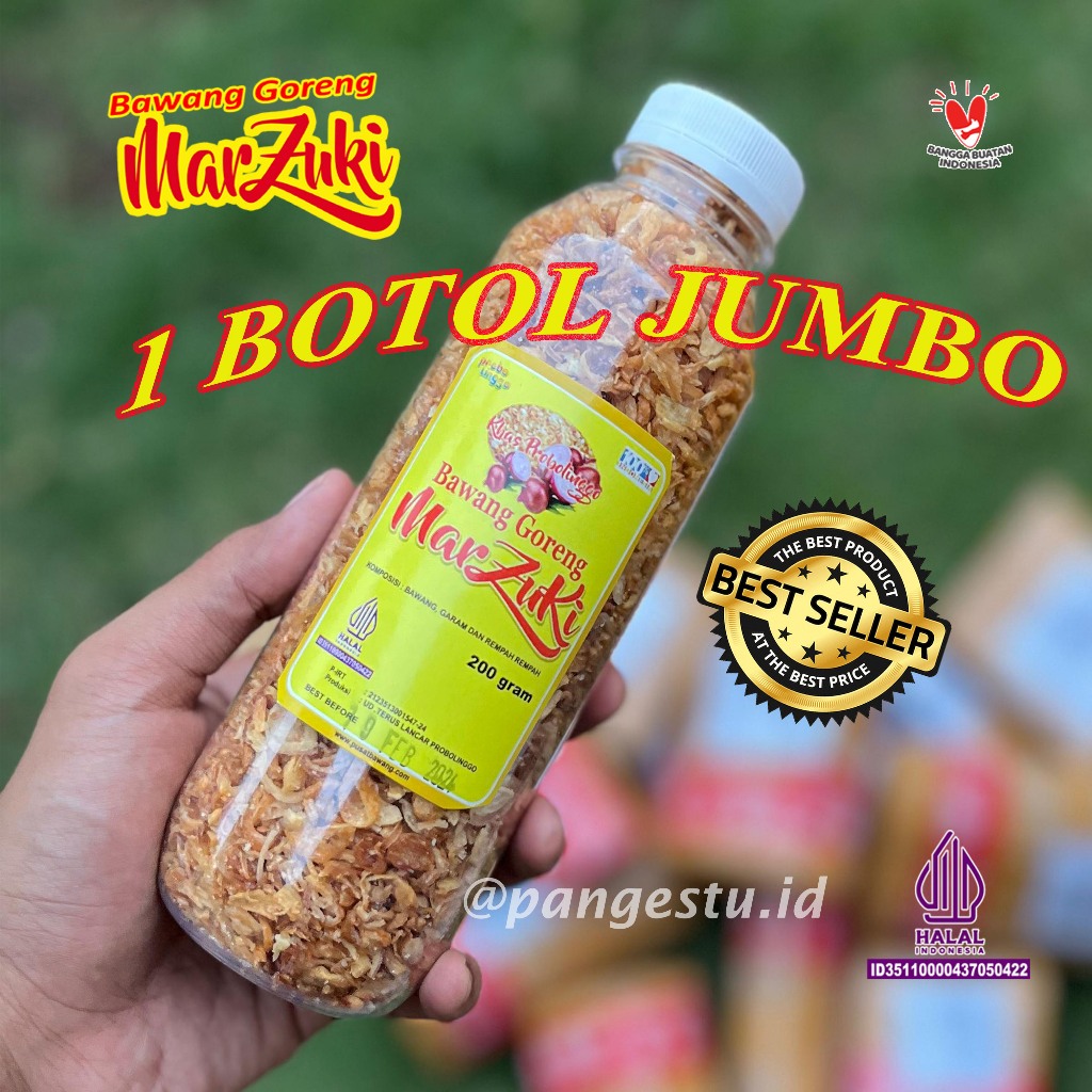 

bawang goreng marzuki 200 gram botol