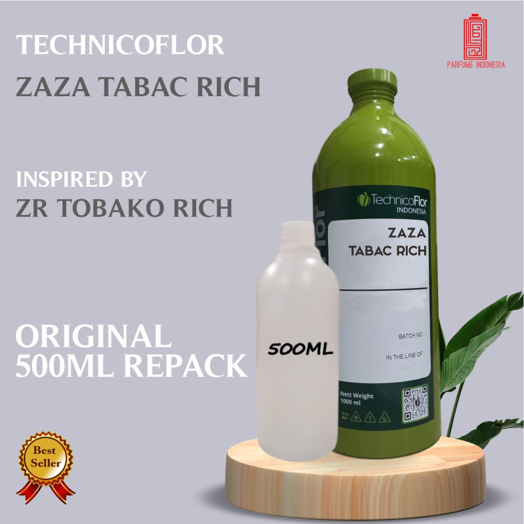 BIBIT PARFUM ZAZA TABAC RICH | TCF |  500ML REPACK