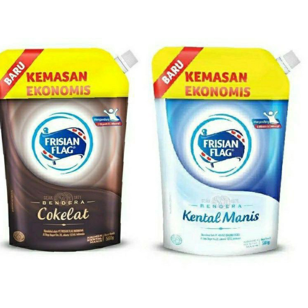 

Frisian Flag Bendera Kental Manis Pouch 545gr